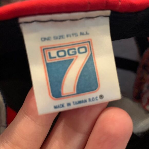 RARE VTG INDYCAR Indianapolis 500 Logo 7 1998 Blue Red Colorblock Cap Hat - Picture 8 of 8